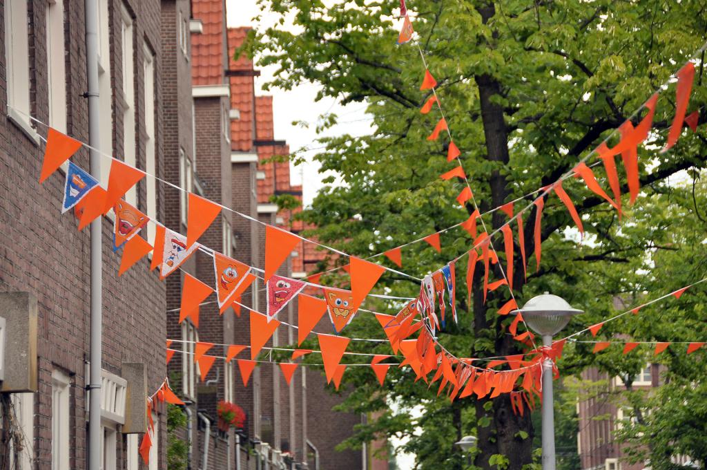 البرتقالي: اللون الوطني لهولندا